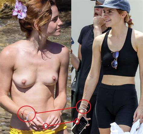 Emma Watson Tomando El Sol Desnuda