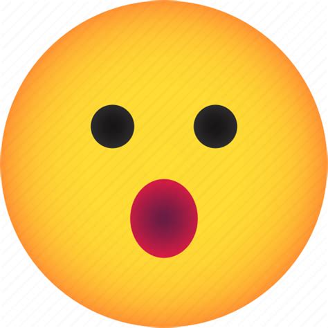 Wow Emoji Amazed Mood Surprised Feeling Icon Download On Iconfinder