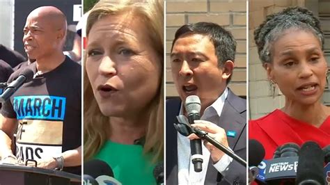 Nyc Mayors Race As Early Primary Voting Ends Candidates Pull Out All The Stops Abc7 New York