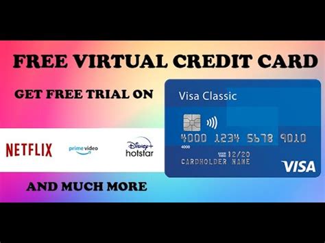 Virtual credit card free paypal verification method is the most demanded free vcc trick. How To Get Free Virtual Credit Card - YouTube