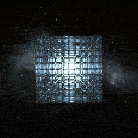 Beautiful 3d Computer Cube Art