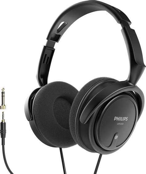 Philips Over Ear Wired Stereo Headphones For Podcasts Studio