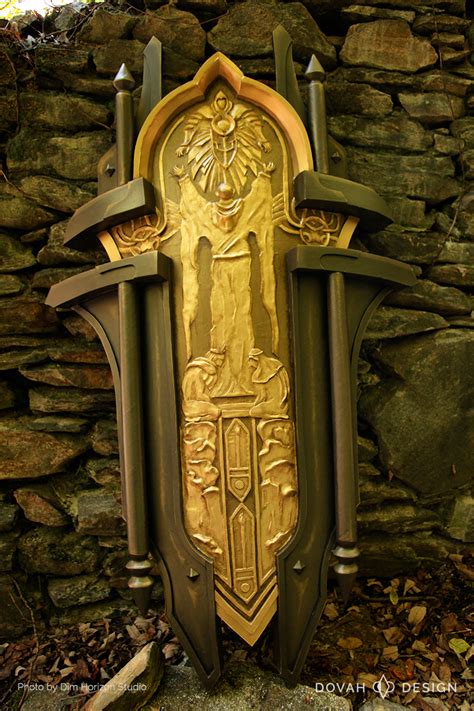 Akarats Awakening Crusader Shield Prop Made By Dovah Design