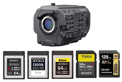 Best Memory Cards For Sony Fx9 Camera Times