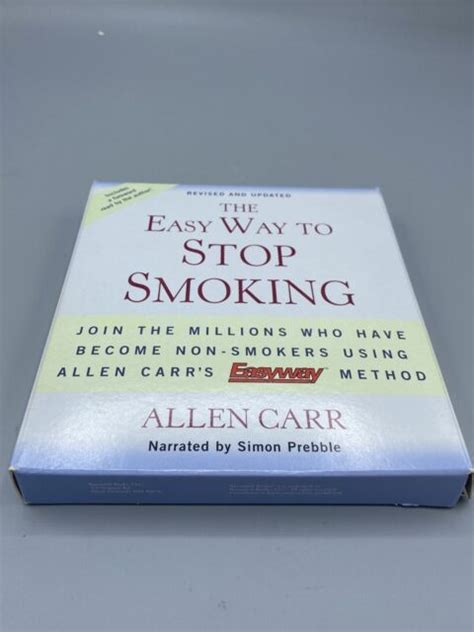 Allen Carrs Easy Way To Stop Smoking Cd Audio Book 5 Cd Set Easyway