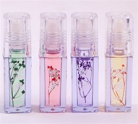 Today i show you flower lipgloss~ there are real flowers inside it~ if you enjoyed. Heng Fang Flower Roll On Clear Lip Oil Moisturizing ...
