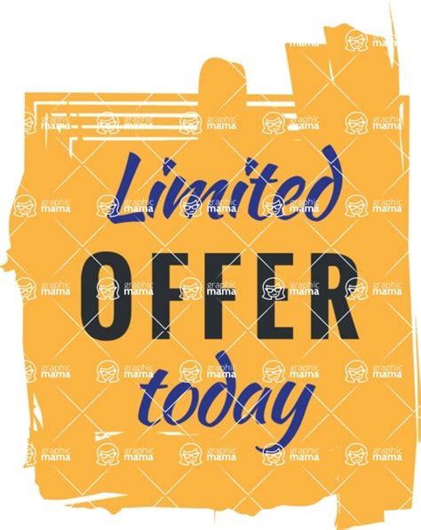 Limited Offer Discount Vector Badge Design Template Graphicmama