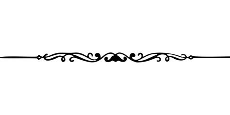 Divider, Decorative, Flourish | Decorative lines, Text dividers, Photo