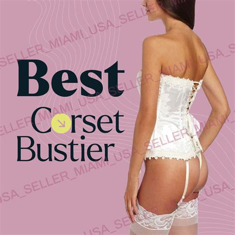 Sexy Corset Bustier G String Garter White Xxl Xxxl Us Seller Free Usa