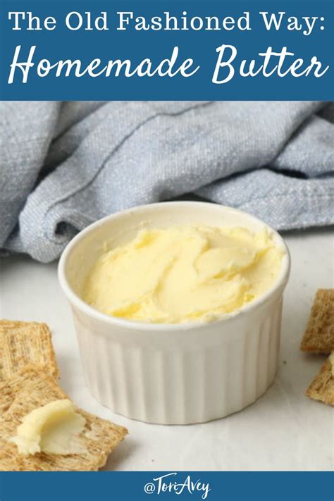 How to make deviled eggs ahead of time. The Old Fashioned Way: Homemade Butter - Learn how to make ...