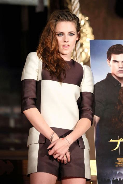 Describing the experience in an interview with glamour magazine. KRISTEN STEWART at The Twilight Saga Breaking Dawn ...