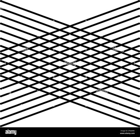 Crossing And Intersecting Lines Abstract Geometrical Designs Stock