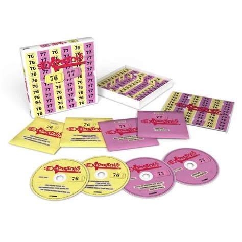 Sex Pistols 76 77 Limited 4cd Boxset