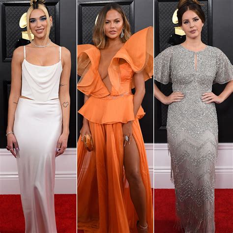 Grammys 2020 Red Carpet See Celeb Dresses Gowns Fashion