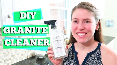 But if you have granite, marble, tile/grout as your countertops, you have limited options for. DIY KITCHEN CLEANER | GRANITE COUNTERTOPS - YouTube