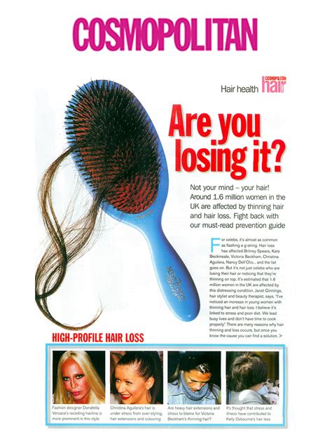 Mancuso suggests gentle, lightweight mists for clients with thinning. 'Are you losing it?' - women's thinning hair and hair ...