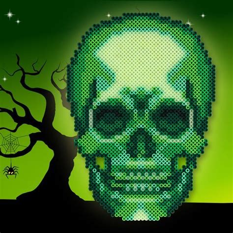 Make This Bone Chilling Glow In The Dark Skull To Creep Out Your