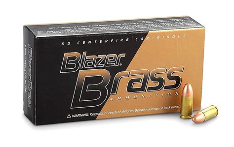 Cci 9mm 124 Gr Fmj Blazer Brass 50box Vance Outdoors