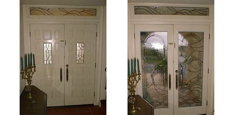 Brighten every day with glass cabinet inserts, from opaque to translucent, textured to patterns from the world's great architectural styles. The Beveled Edge- Door Remodels