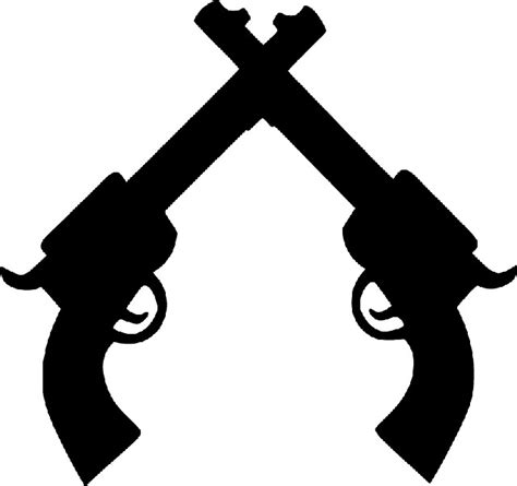Crossed Pistols Guns And Ammo Clipart Panda Free Clipart Images
