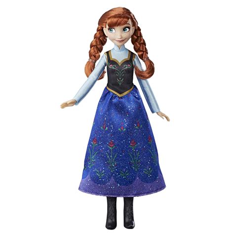 Disney Frozen Anna Classic Fashion Doll For Kids Ages 3 And Up