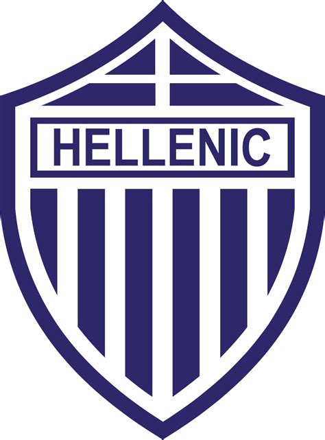 This image or logo only consists of typefaces, individual words, slogans, or simple geometric shapes. Hellenic F.C. - Wikipedia