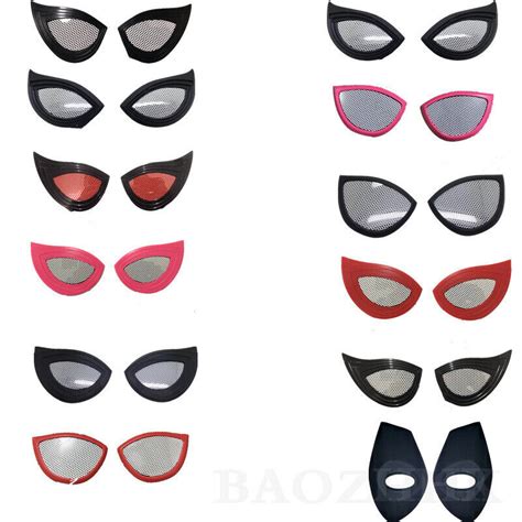 10 Style Spiderman Lenses Spider Lens Eye Mask Cosplay Costume Props