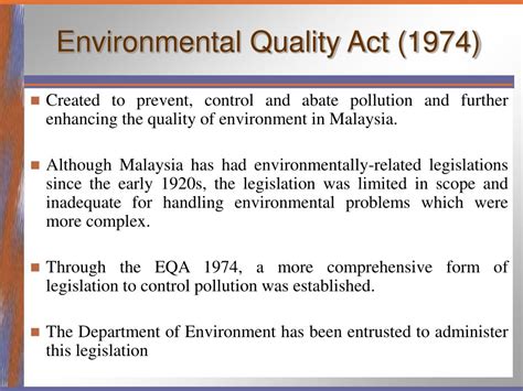 Department of energy & environment. PPT - Managing Environmental Issues PowerPoint ...