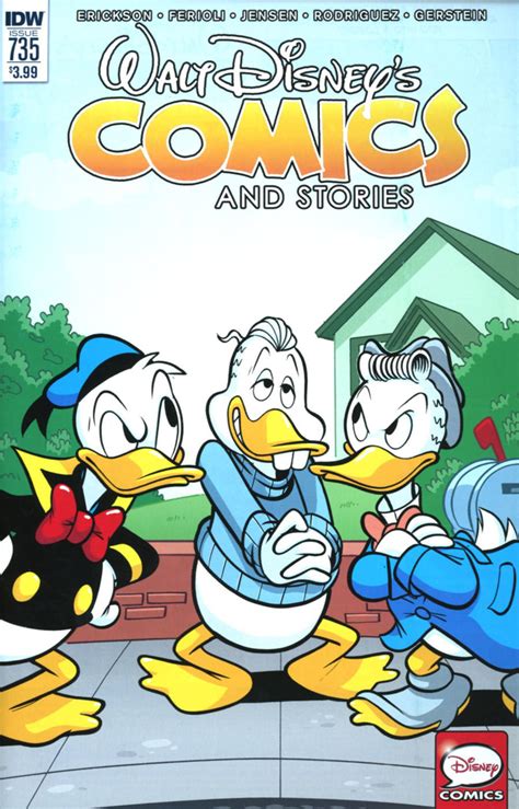 Walt Disneys Comics And Stories 1940 735 Idw Mickey Mouse Donald