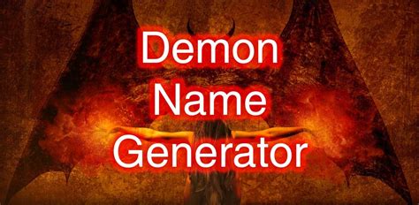 Top Two Features Of Female Demon Names Generator Paradise Lost