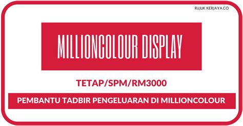 We do serve client from singapore, indonesia, uk, usa, australia who need our services in malaysia. Jawatan Kosong Terkini Pembantu Tadbir Pengeluaran Di ...