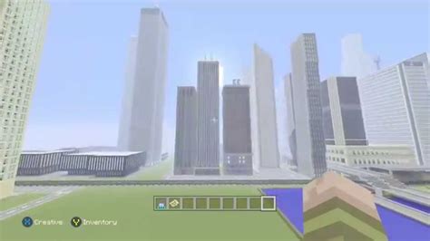 Minecraft Modern City Tour Xbox One Edition Youtube