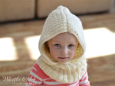 Toddler Hooded Cowl Share A Pattern
