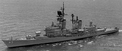 Uss Dewey Ddg 45 Dlg 14 Farragut Coontz Class Destroyer Us Navy