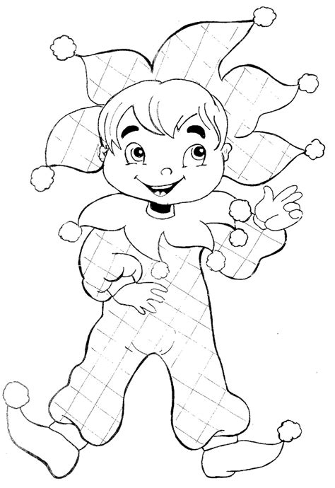 Los mejores dibujos de Carnaval para colorear Colorear imágenes