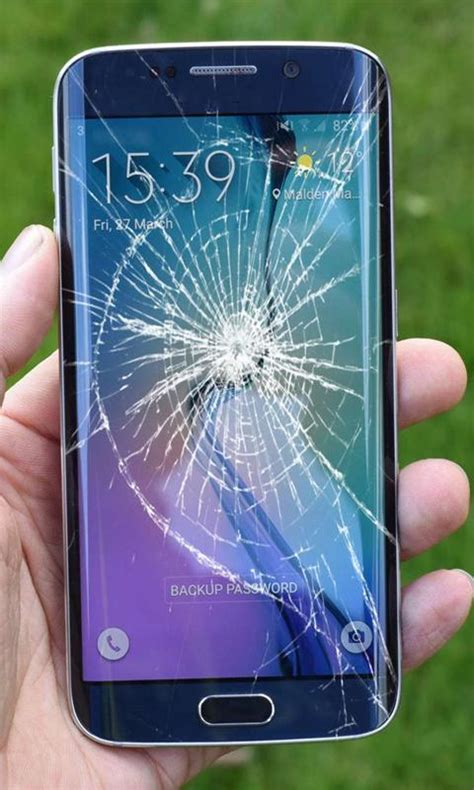 Broken Glass Wallpaper Cracked Screen Photo Prank For