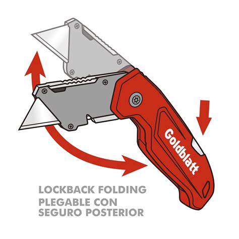 Goldblatt Folding Retractable Utility Knife Floor And Decor