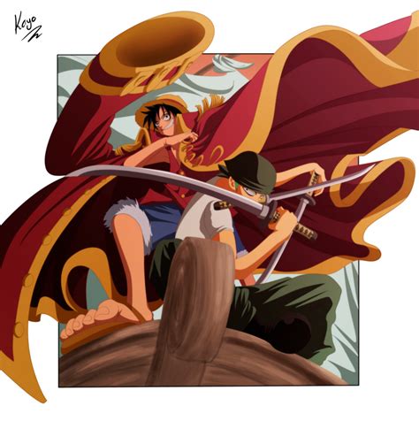 Luffy And Zoro By Ikashos On Deviantart