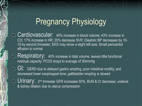 Ppt The Normal Pregnancy Powerpoint Presentation Free Download Id