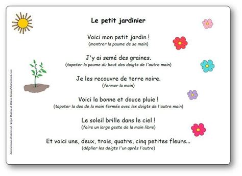 comptine-jeu-de-doigts-le-petit-jardinier | Comptine et jeux de doigts