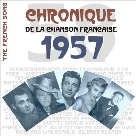 The French Song Chronique De La Chanson Fran Aise Vol Di