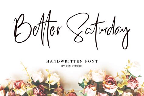 Better Saturday Script Font - Befonts.com