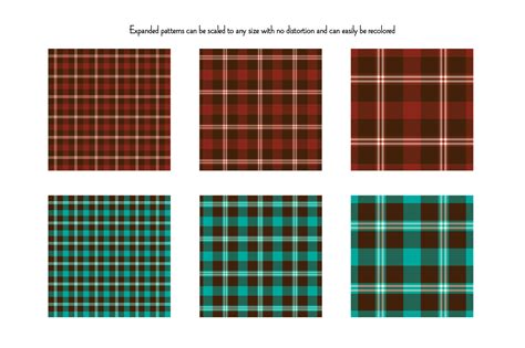 Seamless Autumn Plaids By Melissa Held Designs Thehungryjpeg