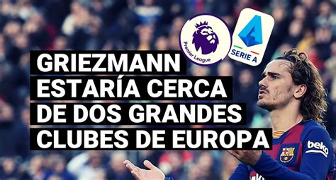 Maybe you would like to learn more about one of these? FC Barcelona: Antoine Griezmann se convierte en posible ...