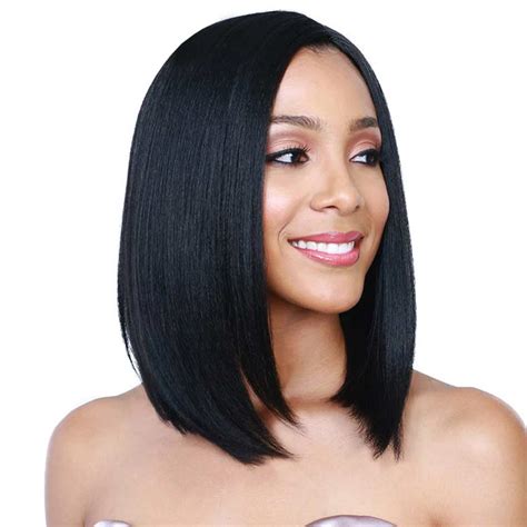 14 Short Black Bob Wig Cheap Short Synthetic Wigs For Black Women