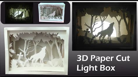 Paper Cut Light Box Template Free Download – retorika