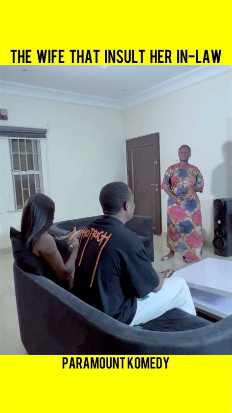 the wife that insults her mother inlaw watch the mother inlaw reaction by paramount komedy