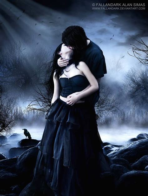 In Joy And Sorrow My Home S In Your Arms By Fallandark On Deviantart Fantasy Art Couples