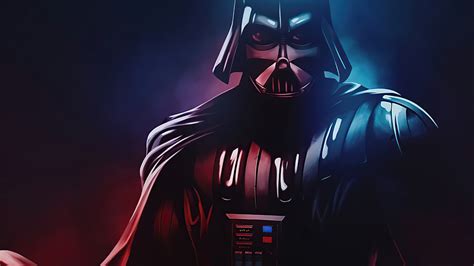 1366x768 Darth Vader Cool Star Wars Art 1366x768 Resolution Wallpaper