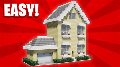 Minecraft Tutorial How To Make A Modern Suburban House 1
